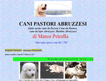 Tablet Screenshot of abruzzese.org